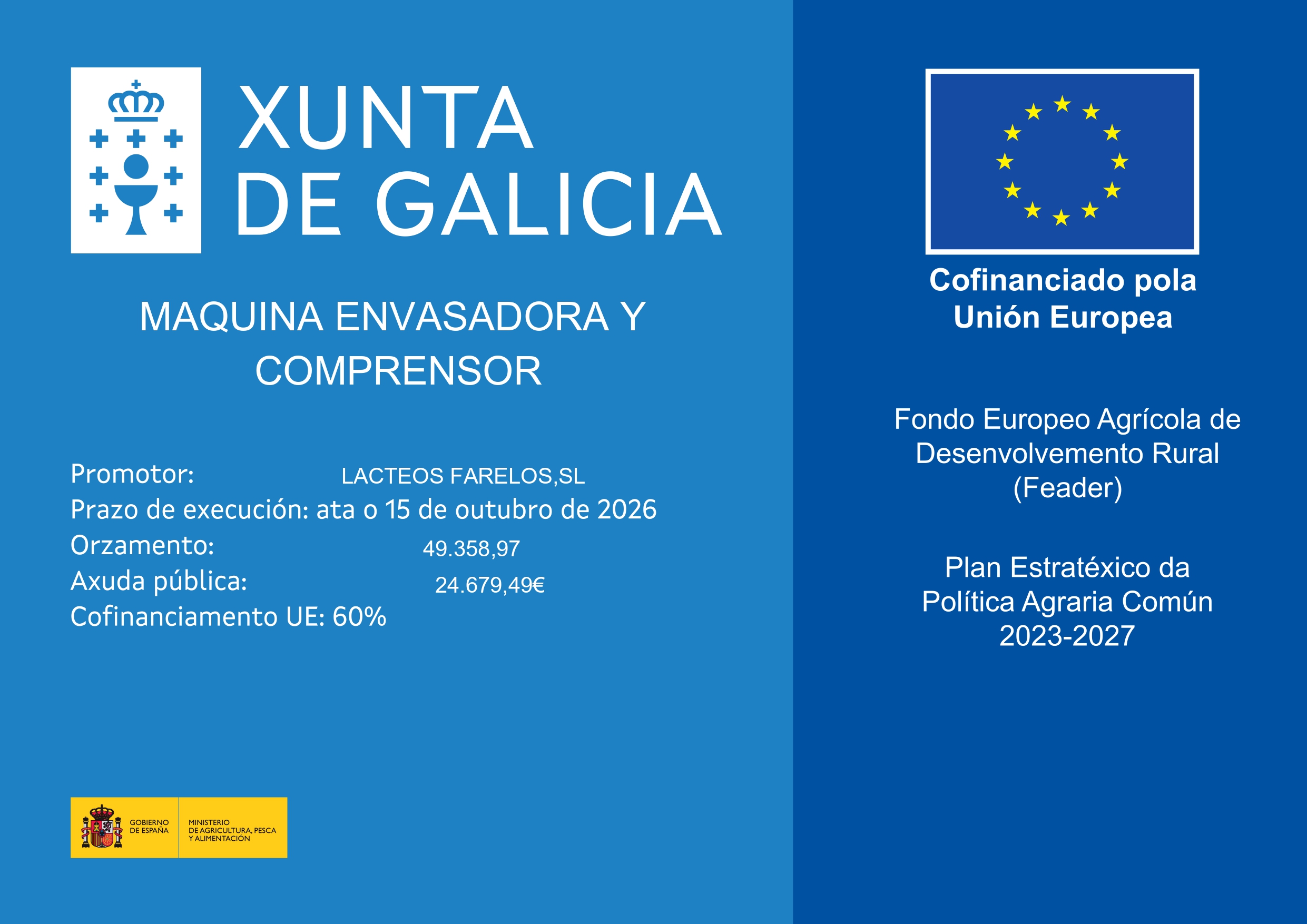 Nueva máquina envasadora